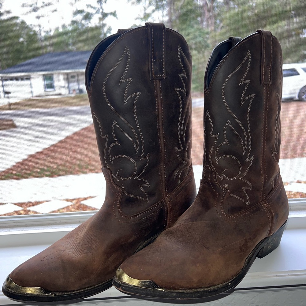 Men's Brown Western Boots